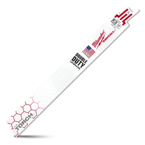 Milwaukee 48005787 The Torch SAWZALL 230mm 14 TPI Reciprocating Saw Blades - 5 Pack - W90596