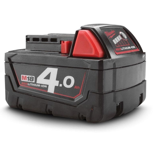 Milwaukee M18B4 18V 4.0Ah Li-Ion RED LITHIUM Battery