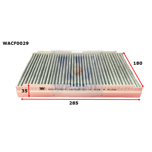 Cabin Filter Rca166 Citroen/Peugeot - WACF0029
