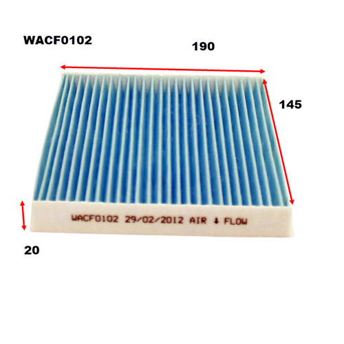 Cabin Filter - WACF0102