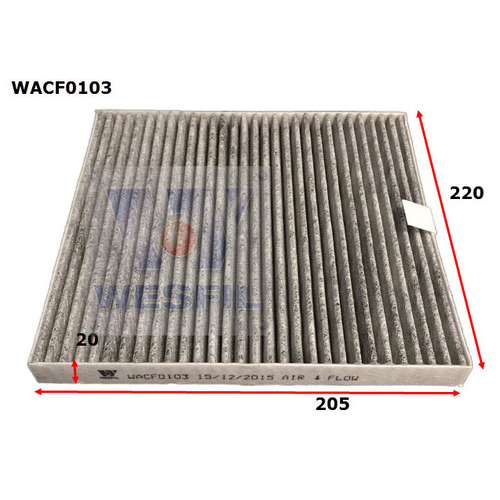 Cabin Air Filter - WACF0103