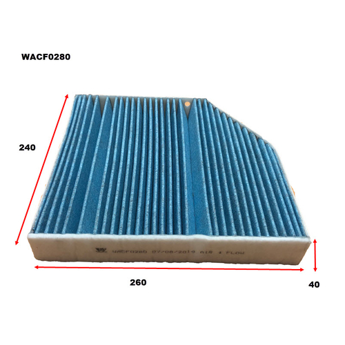 Cabin Filter - WACF0280