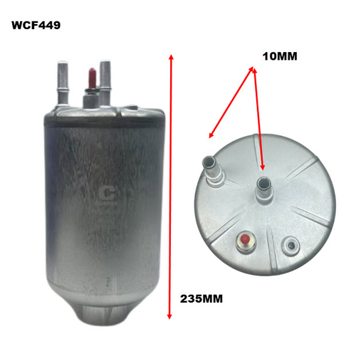 Fuel Filter with connection for water sensor - WCF449