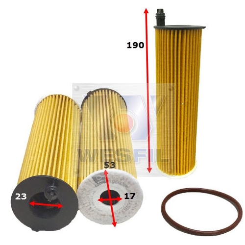 Oil Filter R2875P Mercedes - WCO229