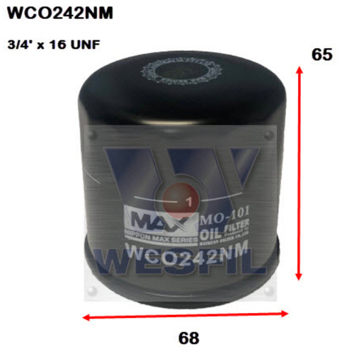 Oil Filter - WCO242NM