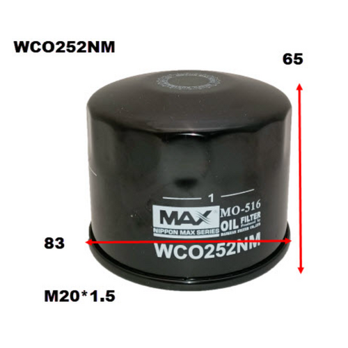 Oil Filter - WCO252NM