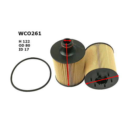 Oil Filters - WCO261