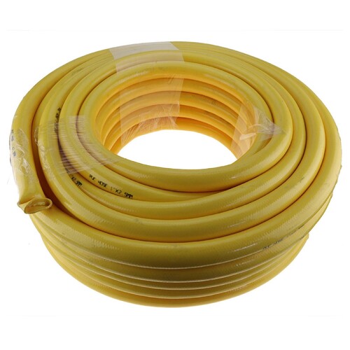 30m x 1 inch 25mm ID Outlet Wash Down Hose Water Pump Yellow