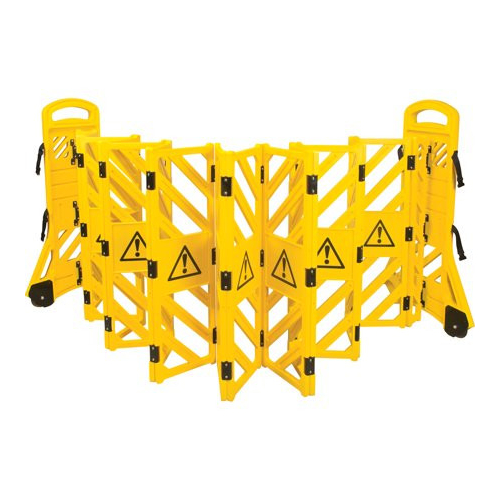 Wall Mounted Retractable Safety Barrier - 9 Metre