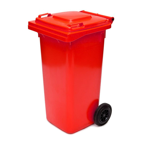 Wheelie Bin 240Lt Red