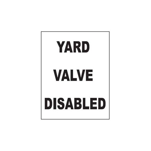 Yard Valve Disabled Stocker 70X90 (Black On Silcer)