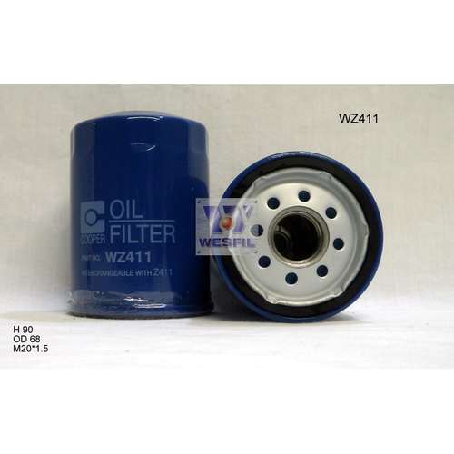 Oil Filter - Z411COOPER