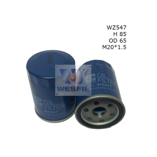 Oil Filter - Z547COOPER