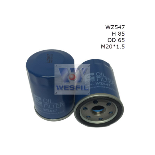 Oil Filter - Z547COOPER